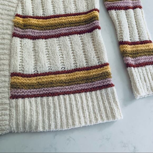 Madewell Diaz Striped Open Knit Cardigan Sweater XS - Picture 7 of 10